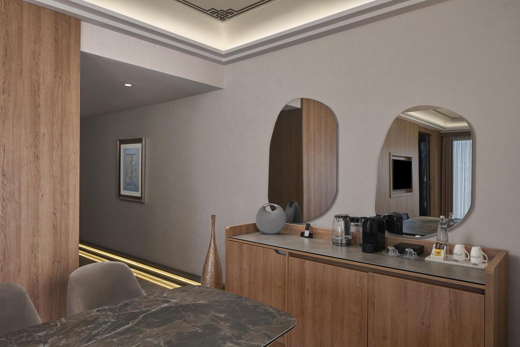 Lazzoni Hotel Istanbul Exteriör bild A 3D rendering of a hotel room